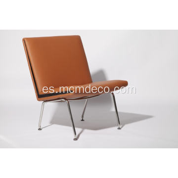 Silla de avión CH401 en cuero genuino